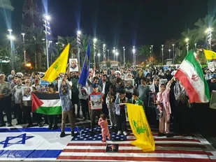 طوفان الاقصی در صالحیه