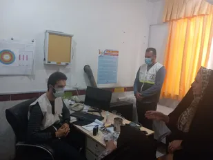 حضور گروه جهادی درمانی بسیج جامعه پزشکی شاهرود در بیارجمند
