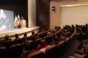 آیین اختتامیه هشتمین  جشنواره رسانه ای ابوذر کرمان با حضور سردار شریف