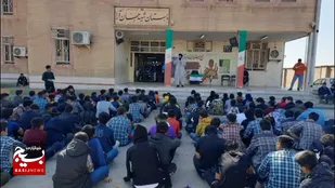 مراسم گرامی داشت هفته بسیج در پایگاه شهید نادری اهواز