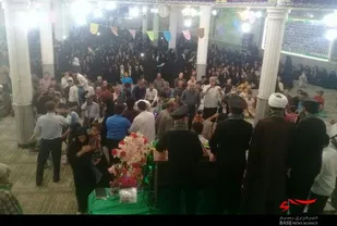 استقبال مردم اسدآباد از کاروان زیر سایه خورشید