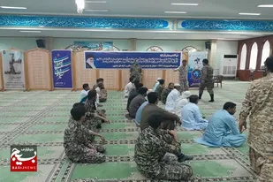 جلسه پیشگیری از اعتیاد برای بسیجیان در شهرستان کنارک برگزار شد