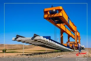 ریل&zwnj;گذاری راه&zwnj; آهن در محدوده اردبیل صد درصد انجام شده است