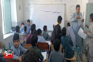 مسابقه نقاشی ویژه نوجوانان در شهرستان بمپوربرگزار شد
