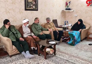 دیدار با خانواده محترم  شهید امیر حسین خدادادی