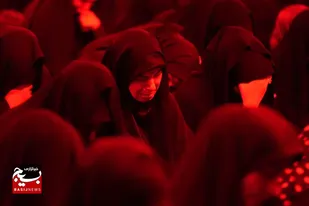 مراسم سوگواری شهادت امام حسن مجتبی (ع)، ویژه بانوان در هیئت زینبیون کرج برگزار شد