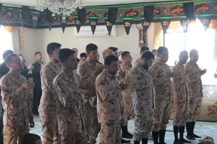 مراسم عزاداری دهه محرم در سپاه ناحیه ابهر به روایت تصویر