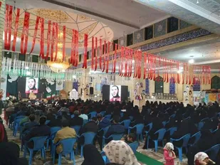 برگزاری یادواره شهدا در شهر کیان