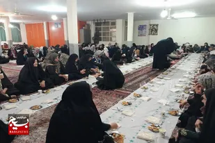 برگزاری جشن و ضیافت افطاری به مناسبت ولادت امام حسن(ع) در روستای همه&zwnj;کسی