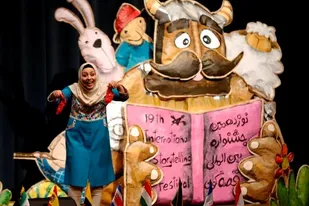 قصه گویی نمایندگان چهارمحال و بختیاری برای کودکان تهران