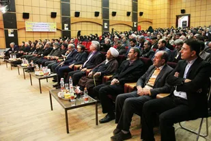 تجلیل از استاد برجسته خوشنويسي کشور&laquo;سيدعليرضا مجيدي&raquo; در بهار