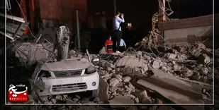 استقرار تجهیزات جدید برای تخریب نهایی باقی مانده سازه متروپل