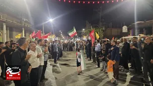 عزاداری حسینی و فریاد &laquo;مرگ بر آمریکا&raquo; در محکومیت جنایت استکبار