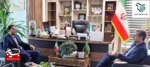 دیدار رئیس سازمان بسیج جامعه کشاورزی با معاون توسعه منابع و مدیریت وزارت جهاد کشاورزی