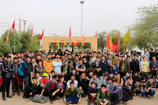 برگزاری اردوی راهیان نور بسیجیان سپاه ناحیه امام حسین (ع) کرج