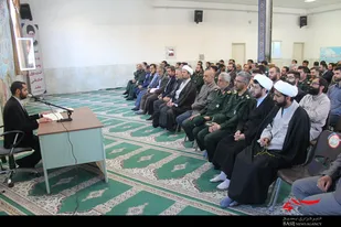 مراسم تکریم و معارفه فرماندهان حوزه&zwnj;های مقاومت سپاه ناحیه همدان