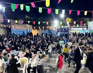 حضور مسئول نمایندگی ولی&zwnj;فقیه در سپاه حضرت صاحب&zwnj;الزمان(عج) استان اصفهان در یادواره شهدای بوستان زر