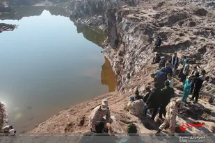 صعود به ارتفاعات کوه نمک جعفریه