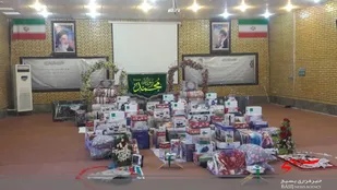 اهدا ۱۲ سری جهیزیه به نوعروسان نیازمند در شهرستان اشتهارد