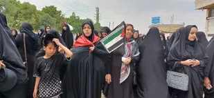 شور عاشقی فراهانی&zwnj;ها در مسیر پیاده&zwnj;روی جاماندگان اربعین