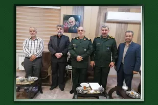 دیدار رئیس سازمان بسیج ورزشکاران کشور با فرماندهی محترم سپاه قدس گیلان