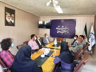 دیدار مسئولان محیط زیست استان با خبرنگار مصدوم در حادثه اخیر