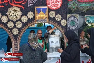 خدمت&zwnj;رسانی بی&zwnj;وقفه در آستانه اربعین حسینی / ایستگاه&zwnj;های خدمت در مسیر عاشقان اباعبدالله