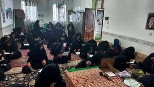برگزاری مسابقه قرآنی تفسیر سوره فجر در مهریز