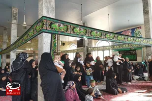 همایش شیرخوارگان حسینی در سامن برگزار شد