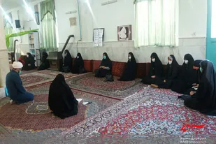 جلسه هیئت امر به معروف پایگاه نرجس خاتون ملایر