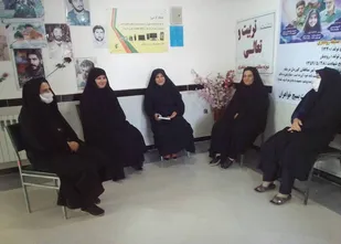نشست تربیت وتعالی فرماندهان ومدیران بسیجی حوزه مقاومت بسیج خواهران ناحیه چرداول