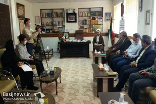 دیدار اعضای بسیج رسانه ملایر با امام جمعه این شهرستان