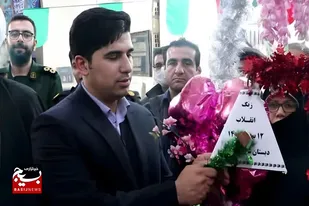 نواختن زنگ انقلاب در مدارس شهر لالجین