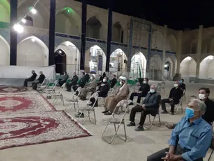 بازدید شورای تامین شهرستان از مراسمات دهستان پشتکوه تفت