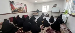 تودیع و معارفه فرمانده گردان کوثر حوزه زینبیه
