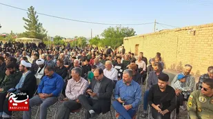 مراسم اربعین شهید اقتدار مه&zwnj;ولاتی برگزار شد