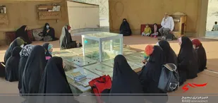 تجدید بیعت و میثاق بسیجیان با شهدای گمنام