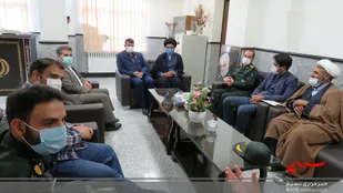 دیدار با رئیس دادگستری چادگان