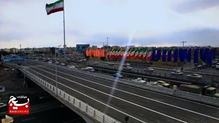 کنارگذر پل فردیس کرج افتتاح شد