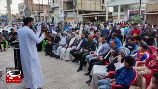 برگزاری جشن &laquo;منتظران امام زمان(عج)&raquo; در حمیدیه+عکس