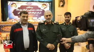 اجرای رزمایش عیدانه همدلی در شرکت فولاد اکسین با اهدا ۴ هزار بسته معیشتی