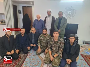 آئین دیدار با جانبازان و ایثارگران در هفته بسیج برگزار شد