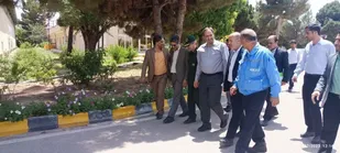 بازدید مسئول سازمان بسیج کارگران و کارخانجات کشور از استان خراسان شمالی