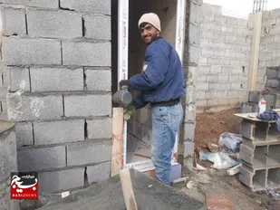 ساخت حمام و سرویس بهداشتی برای نیازمندان