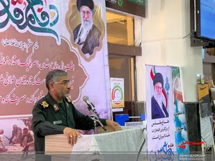 مراسم گرامیداشت هفته دفاع مقدس بامحوریت سپاه فرودگاه در اهدان