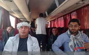 ۹۰ نفر از بسیجیان میانه از مناطق عملیاتی شمالغرب کشور بازدید می کنند