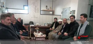 دیدار شهردار و شورای شهر گل&zwnj;تپه با فرمانده حوزه امام خامنه&zwnj;ای