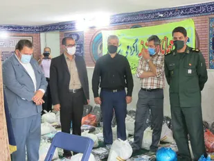توزیع ۲۰۰بسته لوازم التحریر بین دانش آموزان  نیازمند مهدیشهری
