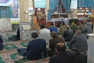 برگزاری جلسه درس اخلاق حوزه مقاومت علی بن ابیطالب (ع) با حضور امام جمعه ملایر