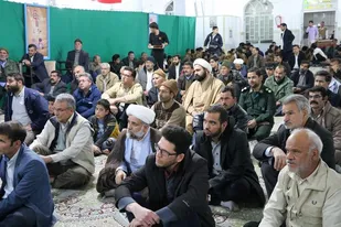 مراسم بزرگداشت حماسه نهم دی در احمد آباد اردکان